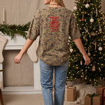 Joyful Duck Camo Heavy Tee - Jessi Jayne Boutique