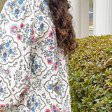 Floral Storyline Button Up Top - Jessi Jayne Boutique