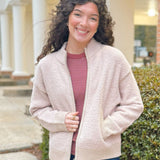 Cozy Cloud Zip Cardigan - Jessi Jayne Boutique