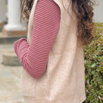 Warm Latte Zip Vest - Jessi Jayne Boutique