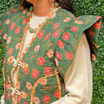 Harvest Meadow Quilted Vest - Jessi Jayne Boutique