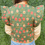 Harvest Meadow Quilted Vest - Jessi Jayne Boutique