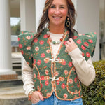 Harvest Meadow Quilted Vest - Jessi Jayne Boutique