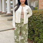 Cream Cable Cozy Cardigan - Jessi Jayne Boutique