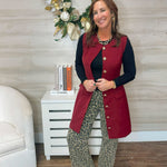 Risen Wildside Leopard Wide Leg Jeans - Jessi Jayne Boutique