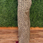 Risen Wildside Leopard Wide Leg Jeans - Jessi Jayne Boutique