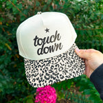 Touchdown Original Leopard Canvas Trucker - Jessi Jayne Boutique
