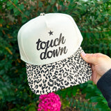 Touchdown Original Leopard Canvas Trucker - Jessi Jayne Boutique