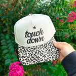 Touchdown Original Leopard Canvas Trucker - Jessi Jayne Boutique
