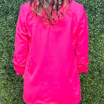 Electric Rose Open Blazer - Jessi Jayne Boutique