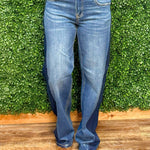 Risen Medium Combo Wide Leg Jeans - Jessi Jayne Boutique