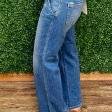 Risen All In Ankle Straight Jeans