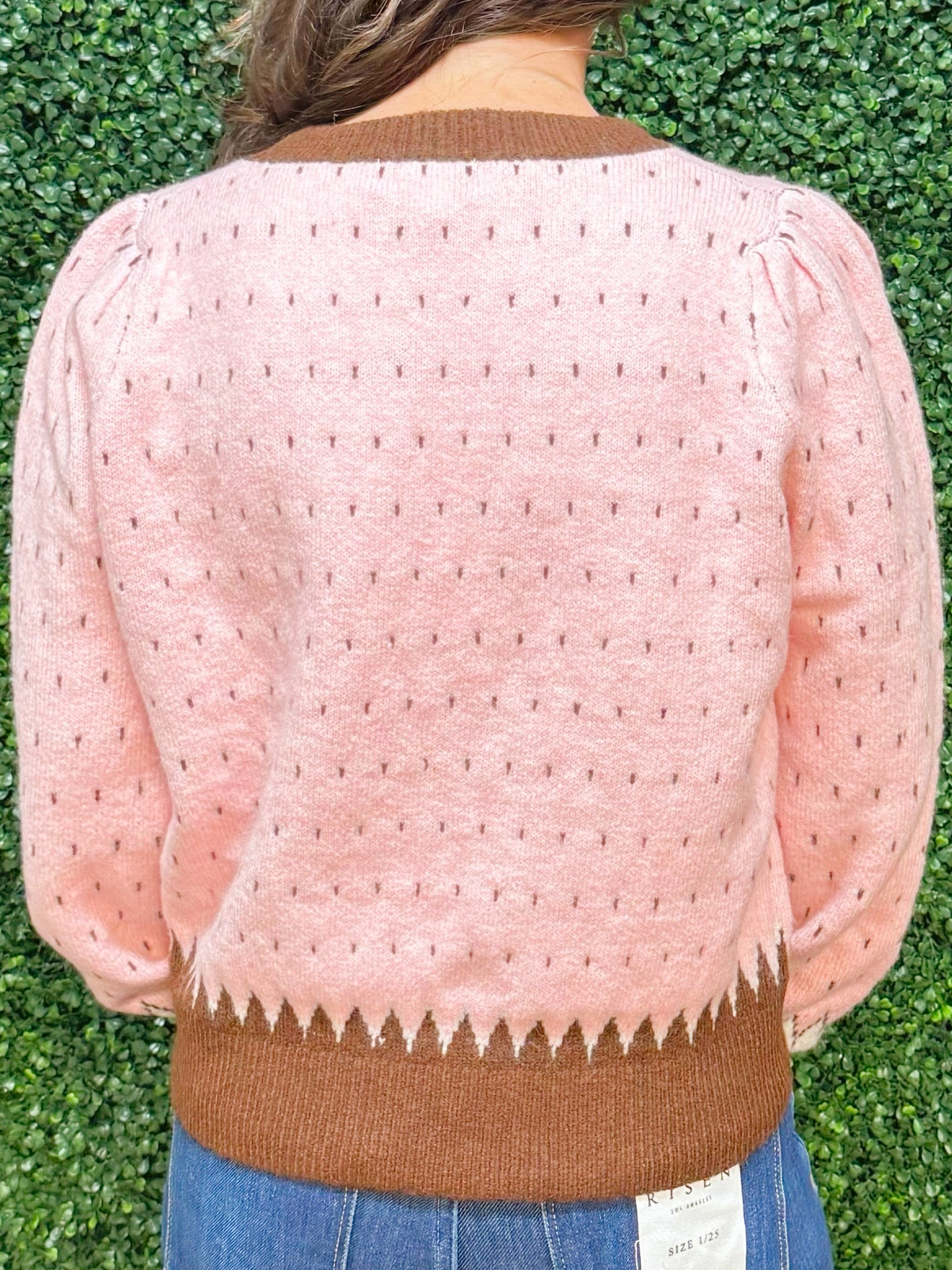 Sweet Geometry Knit Sweater - Jessi Jayne Boutique