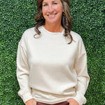 Everyday Ease Scuba Sweatshirt - Jessi Jayne Boutique