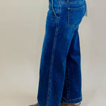 Risen Harbor Button Pocket Wide Leg Jean - Jessi Jayne Boutique