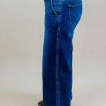 Risen Harbor Button Pocket Wide Leg Jean - Jessi Jayne Boutique