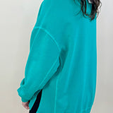 Washed Ease Terry Pullover - Jessi Jayne Boutique