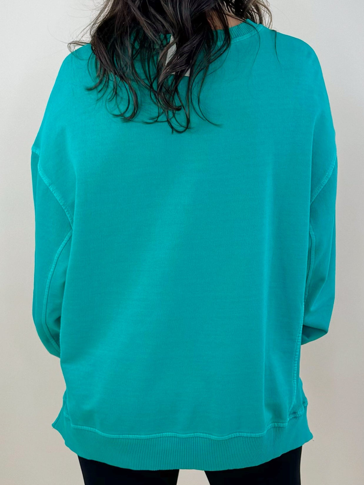 Washed Ease Terry Pullover - Jessi Jayne Boutique
