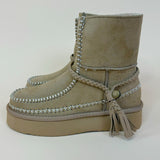 Shu Shop Winona Taupe Boots - Jessi Jayne Boutique