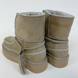 Shu Shop Winona Taupe Boots - Jessi Jayne Boutique