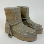 Shu Shop Winona Taupe Boots - Jessi Jayne Boutique
