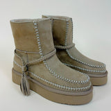 Shu Shop Winona Taupe Boots - Jessi Jayne Boutique