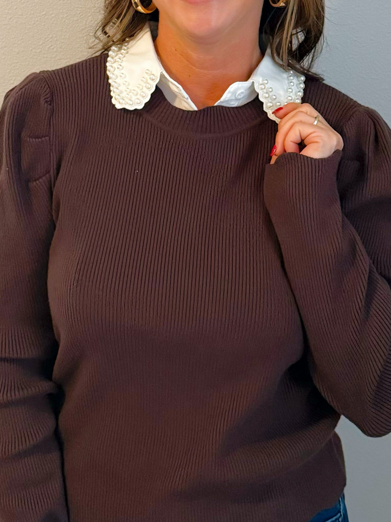 The Finishing Touch Faux Blouse Collar - Jessi Jayne Boutique