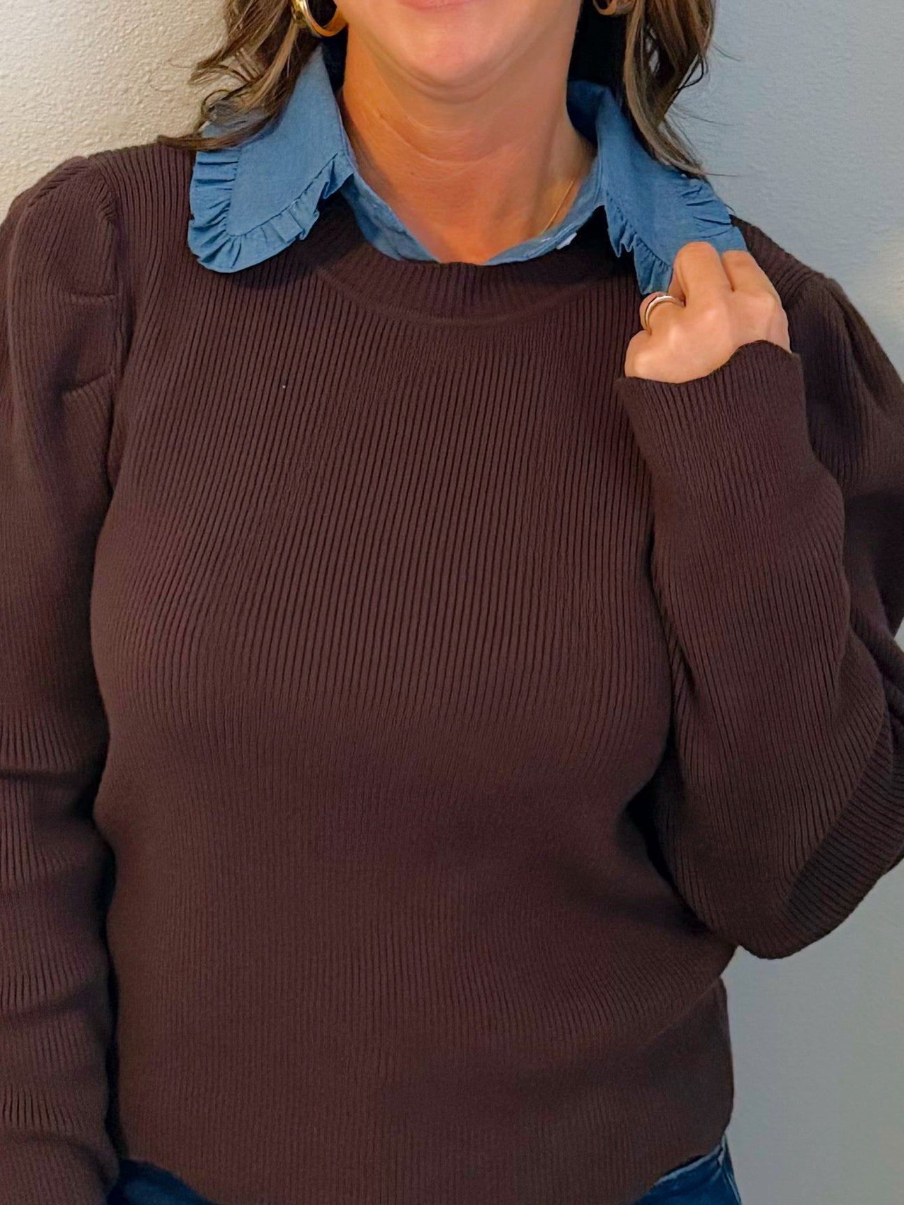 The Finishing Touch Faux Blouse Collar - Jessi Jayne Boutique