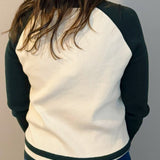 Sporty Chic Colorblock Knit Top - Jessi Jayne Boutique