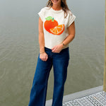 Fresh Squeezed Orange Sweater Top - Jessi Jayne Boutique