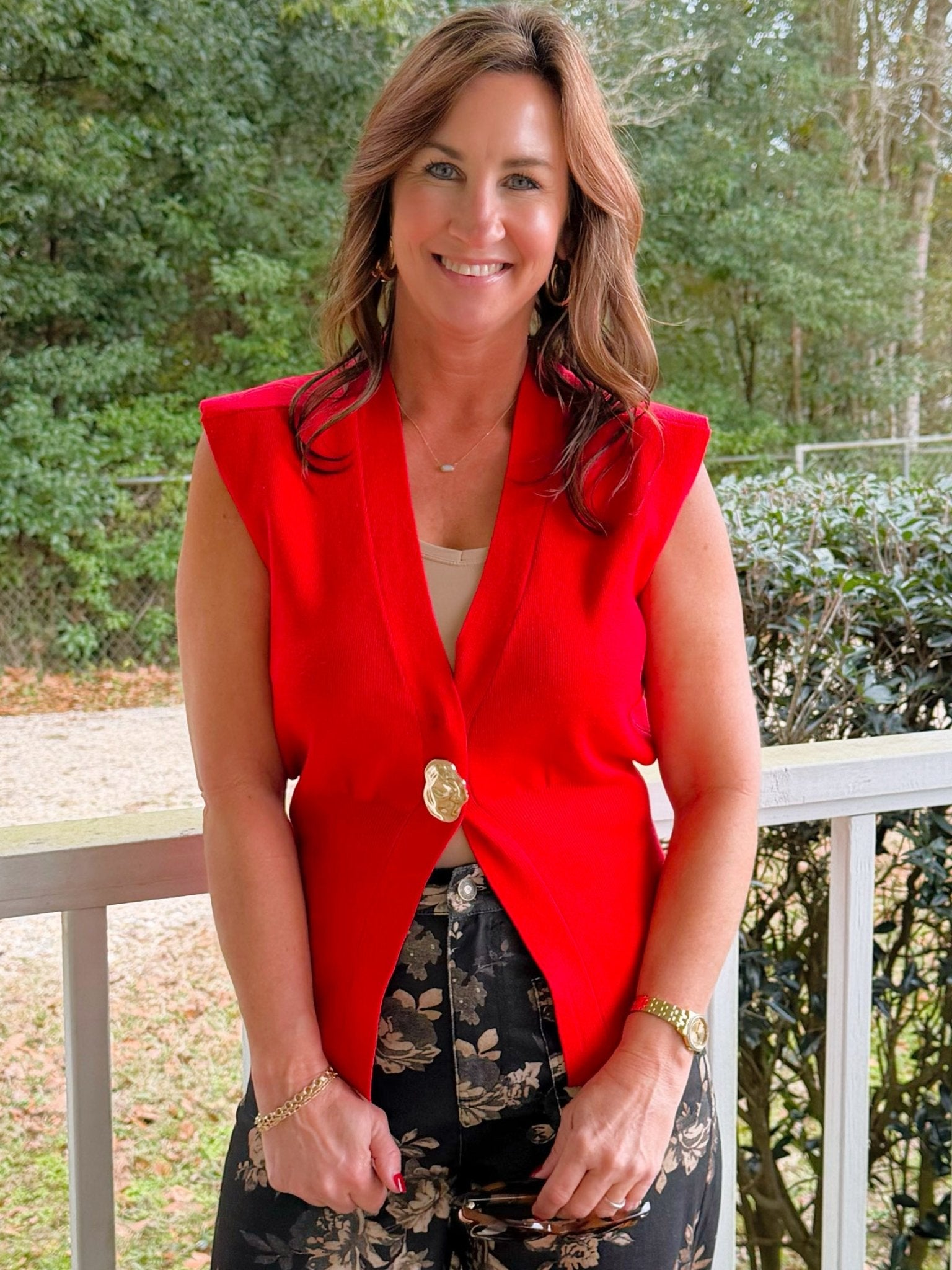 Bold Intent Hardware Knit Top - Jessi Jayne Boutique