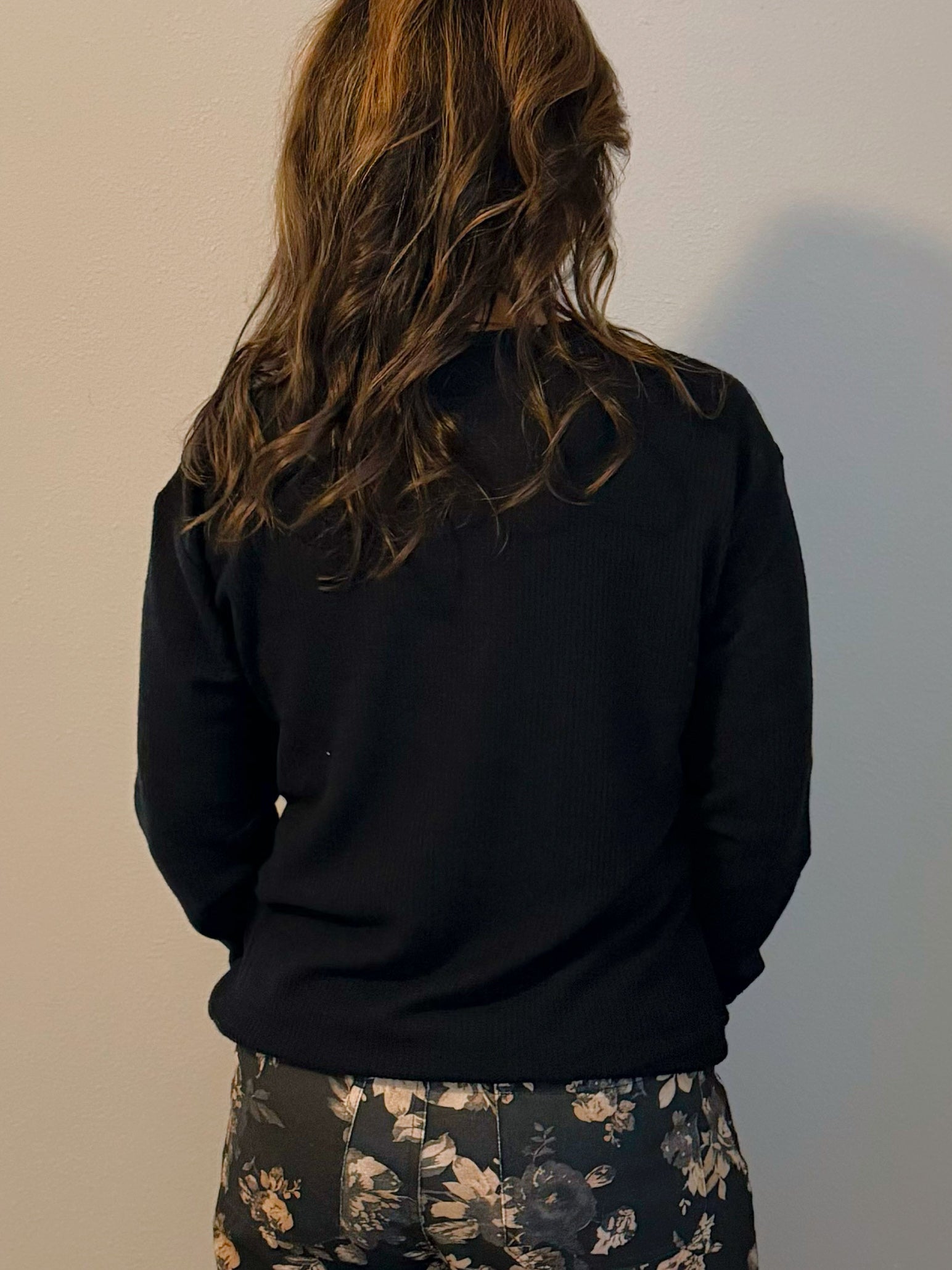 Cozy Intent Waffle Long Sleeve Top - Jessi Jayne Boutique