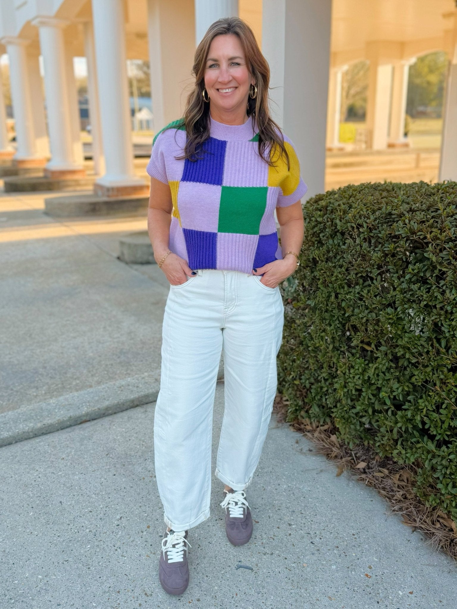 Risen Shape Shift Barrel Jeans in Cream - Jessi Jayne Boutique