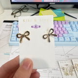 Darling Bow Stud Earrings - Jessi Jayne Boutique