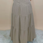 Risen Go With the Flow Tencel Maxi Skirt in Taupe - Jessi Jayne Boutique
