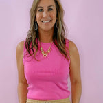 Vibrant Essential Ribbed Tank - Jessi Jayne Boutique