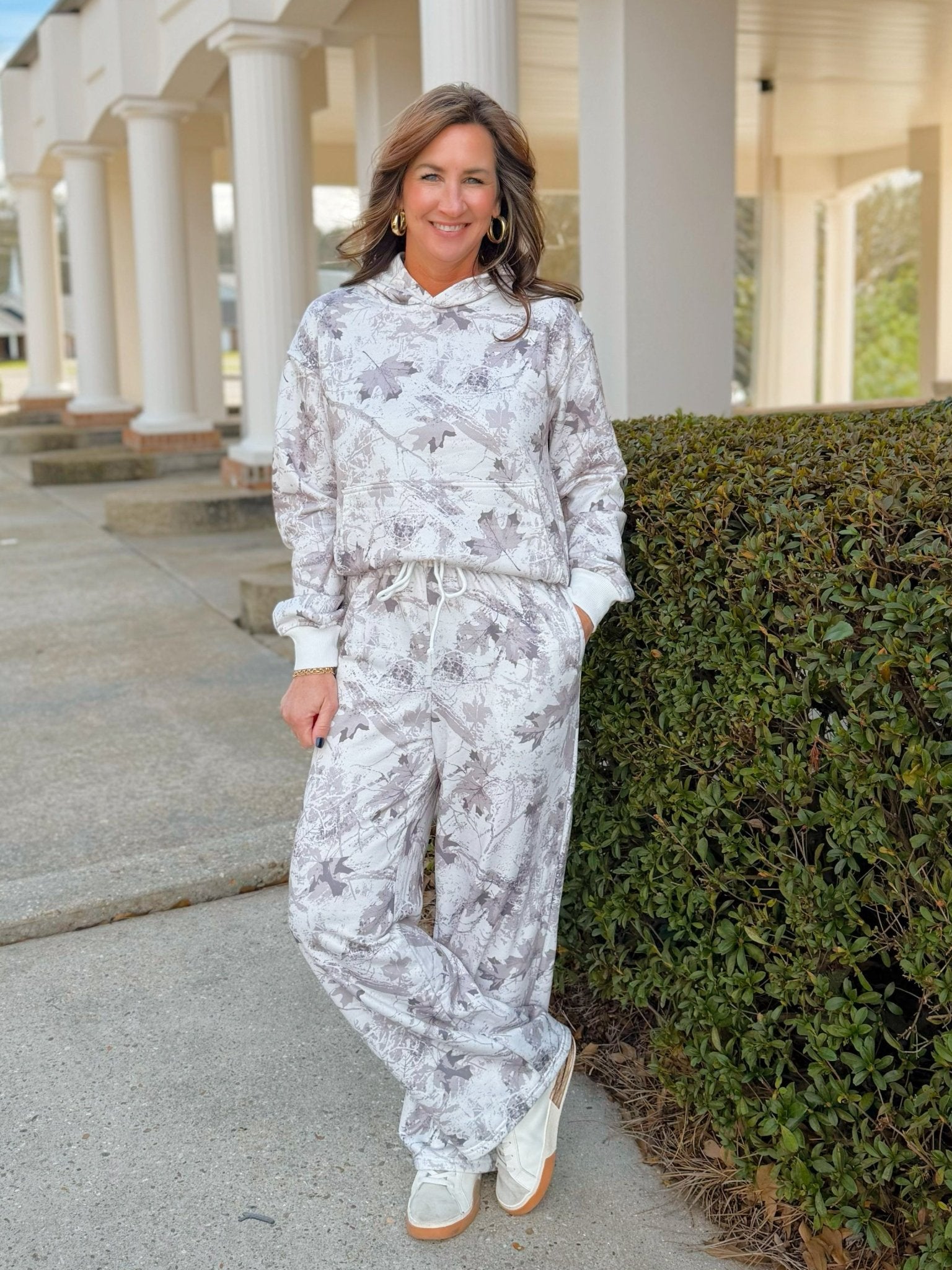 Off - Duty Camo Straight - Leg Two - Piece Set - Jessi Jayne Boutique