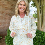 Meadow Breeze Hooded Windbreaker - Jessi Jayne Boutique