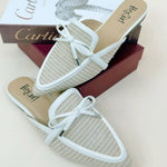 Corky's Ivory Combo Tip Included Mules - Jessi Jayne Boutique
