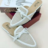 Corky's Ivory Combo Tip Included Mules - Jessi Jayne Boutique