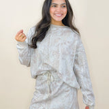 Neutral Ground Camo Sweatshirt and Skirt Set - Jessi Jayne Boutique