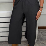 Comfy Chic Charcoal Ponte Cropped Flare Pants - Jessi Jayne Boutique