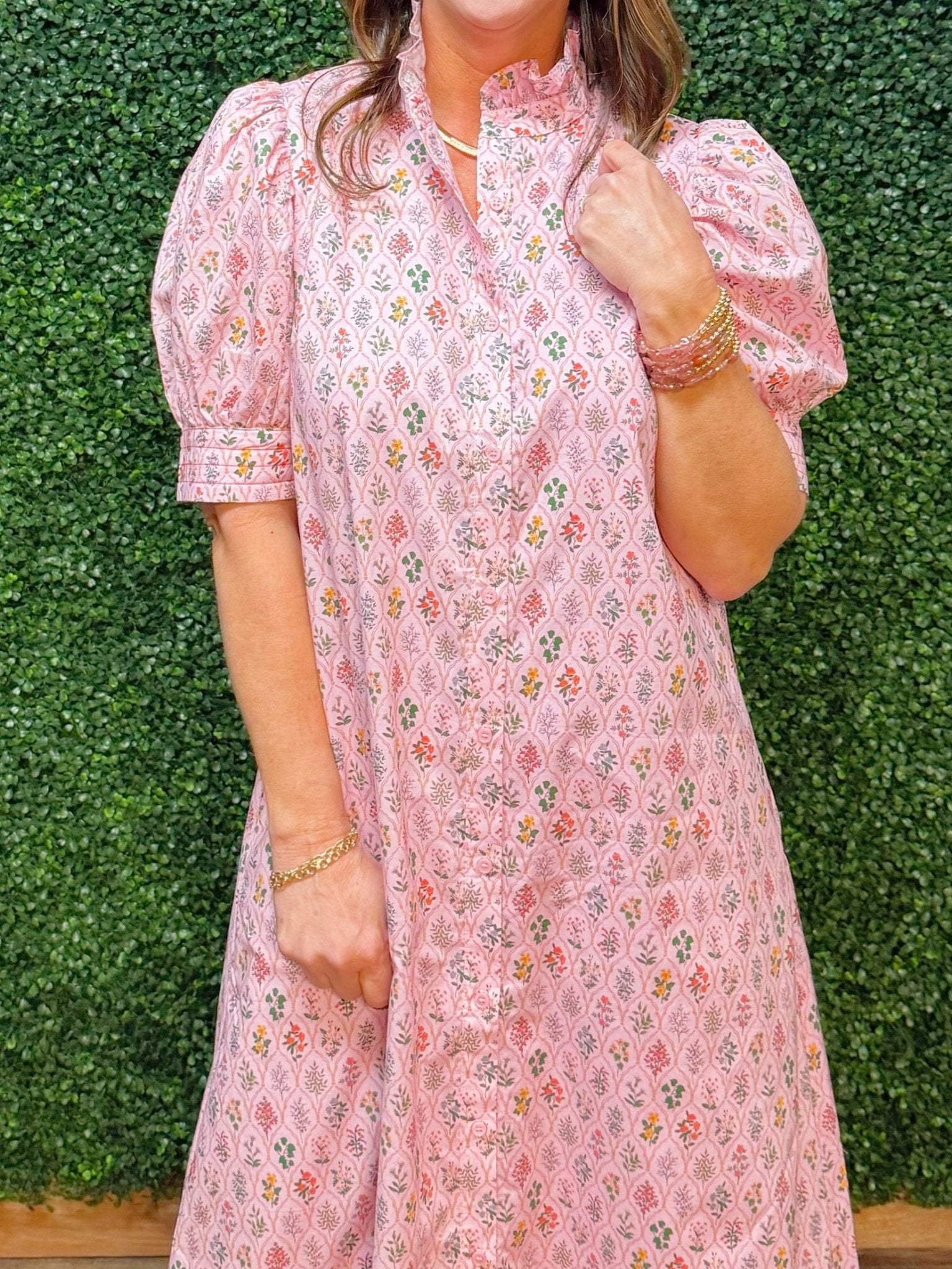 Pink Petal Poise Maxi Dress - Jessi Jayne Boutique