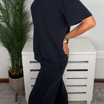 Sofie Soft Everyday Short Sleeve Top & Long Lounge Pant Set - Jessi Jayne Boutique