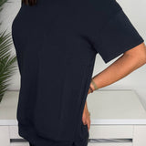 Sofie Soft Everyday Short Sleeve Top & Long Lounge Pant Set - Jessi Jayne Boutique