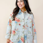 Heirloom Garden Denim Jacket - Jessi Jayne Boutique