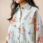Heirloom Garden Denim Jacket - Jessi Jayne Boutique