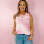 Boardwalk Striped Tank - Jessi Jayne Boutique