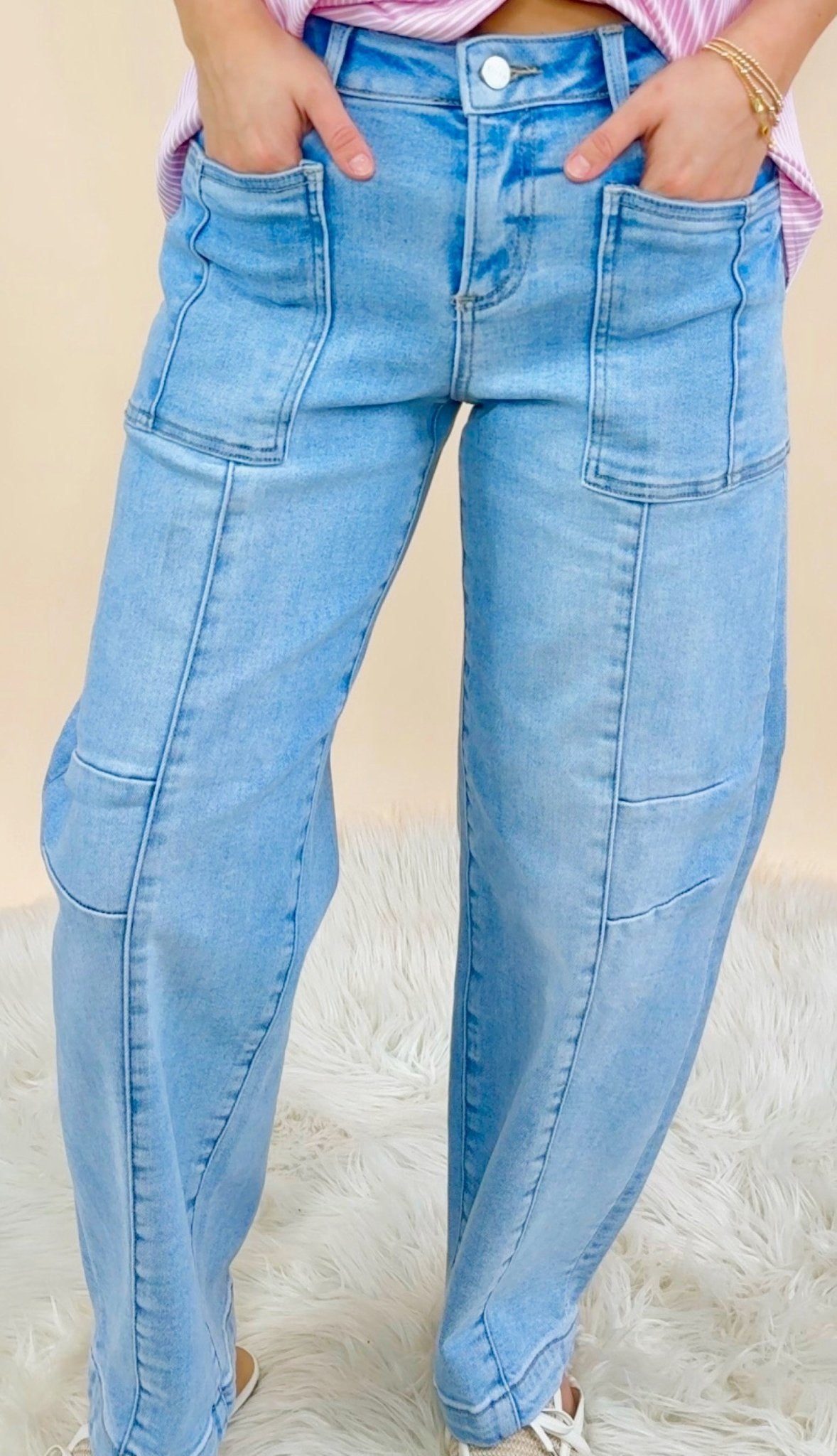 Risen Laid Back Ankle Boyfriend Jean - Jessi Jayne Boutique
