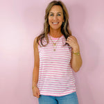 Boardwalk Striped Tank - Jessi Jayne Boutique